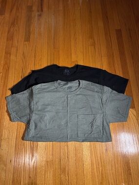 Fruit of the Loom Men’s Small Pocket T-Shirts Set of 2